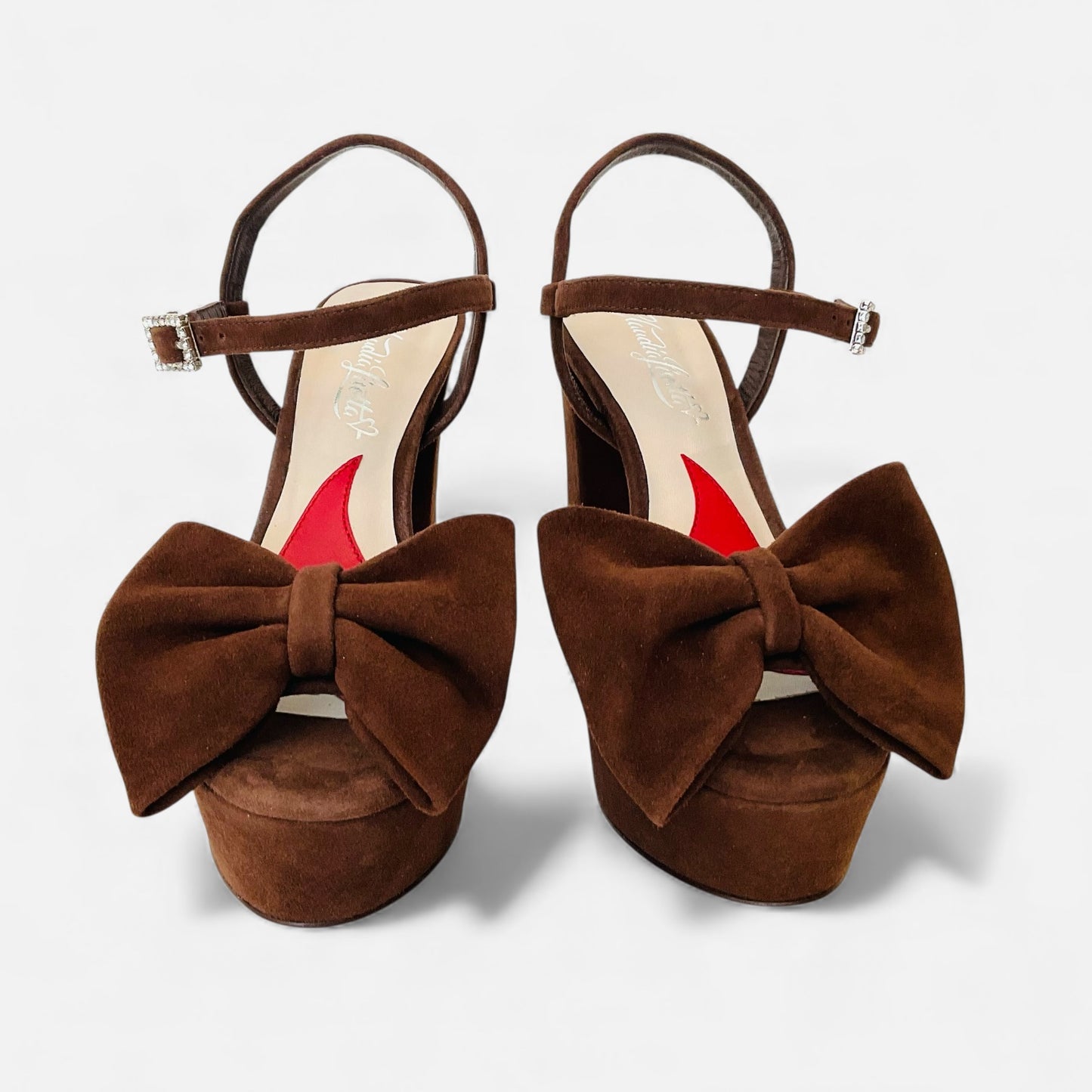 Esther - Chocolate Brown Suede