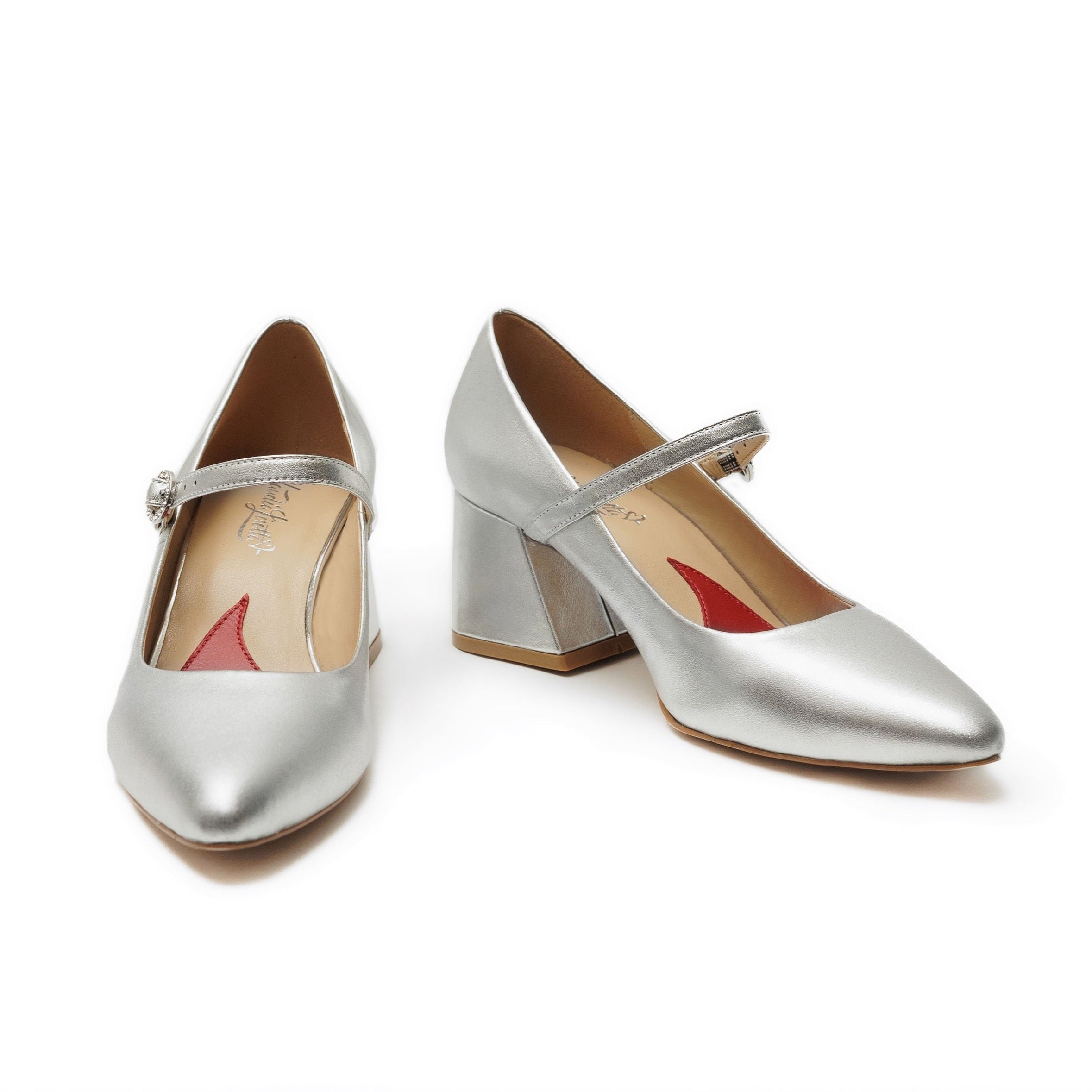 Silver mary outlet jane heels